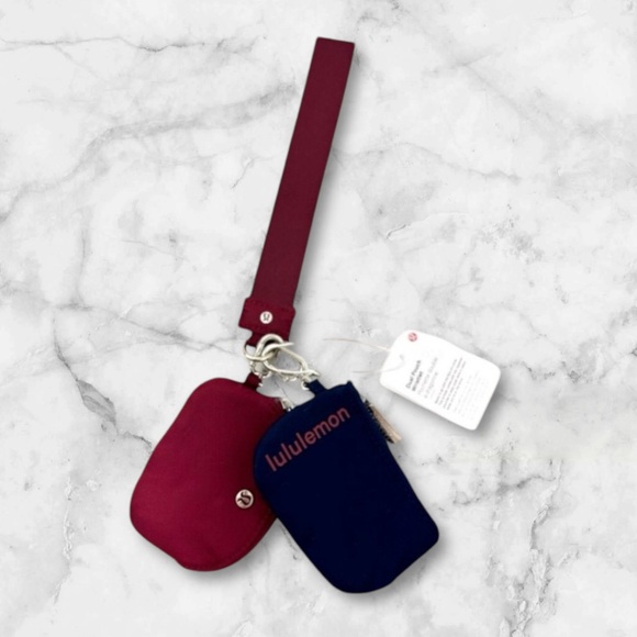 Lululemon Dual Pouch Wristlet Assorted Colors Available - Picture 8 of 16